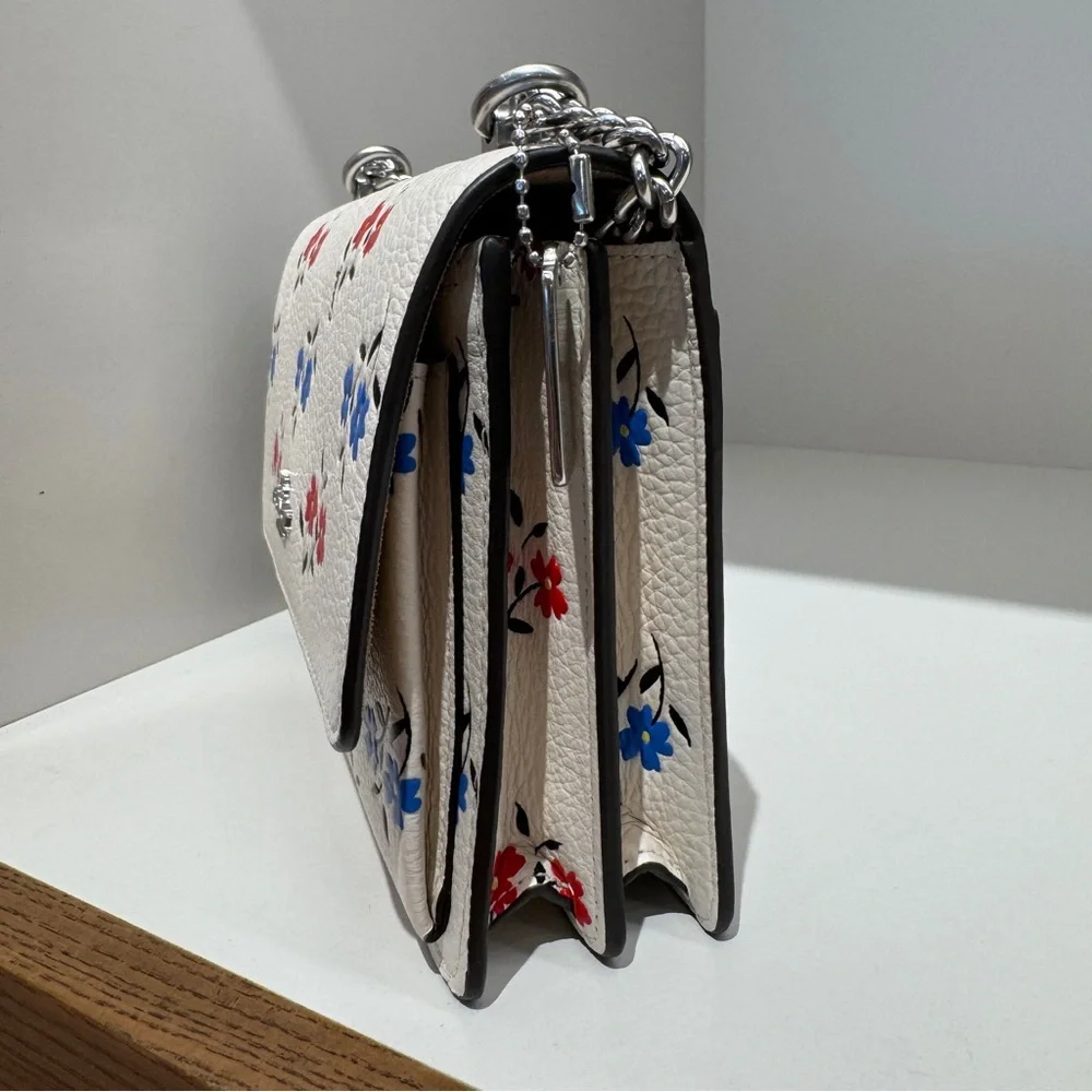 Coach Mini Klare Crossbody With Floral Print CT866 - Picture 2 of 9